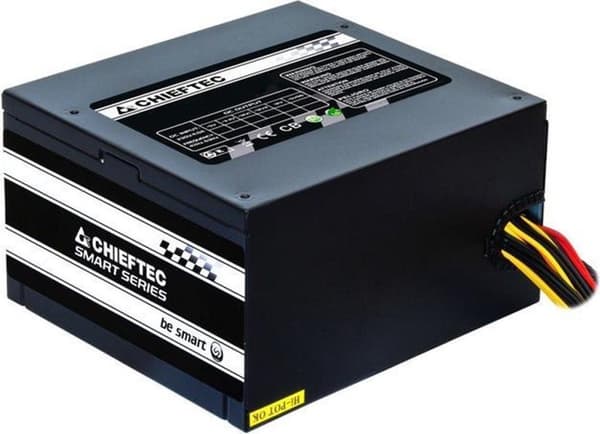 Chieftec Smart GPS-500A8 strømforsyning 500 W 20+4-pin ATX ATX Sort