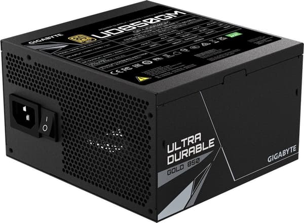 Gigabyte UD850GM strømforsyningsenhed 850 W 20+4 pin ATX ATX Sort