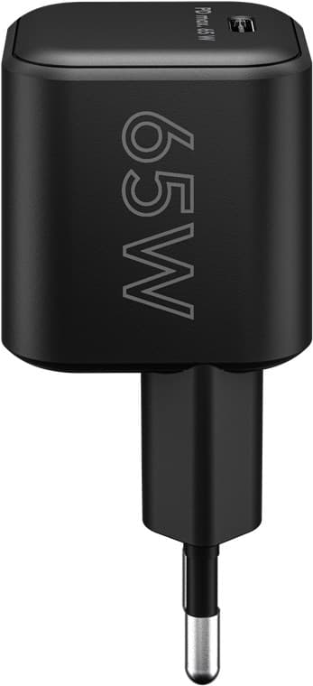 USB-C™ PD GaN -pikalaturi Nano (65 W) musta