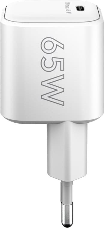 USB-C™ PD GaN -pikalaturi Nano (65 W) valkoinen