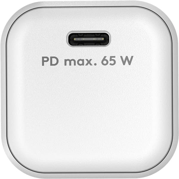 USB-C™ PD GaN -pikalaturi Nano (65 W) valkoinen