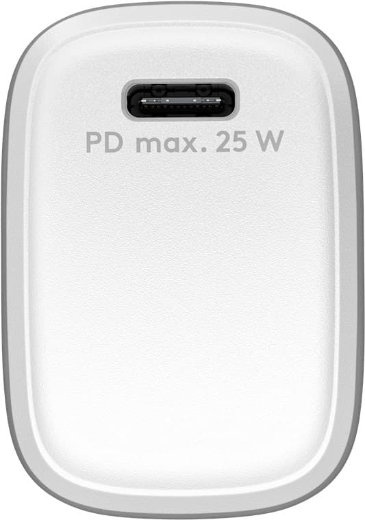 USB-C™ PD GaN hurtiglader (25 W) hvit
