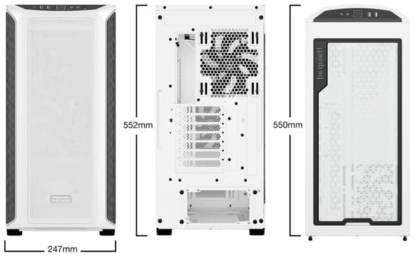 be quiet! Shadow Base 800 DX - White Case