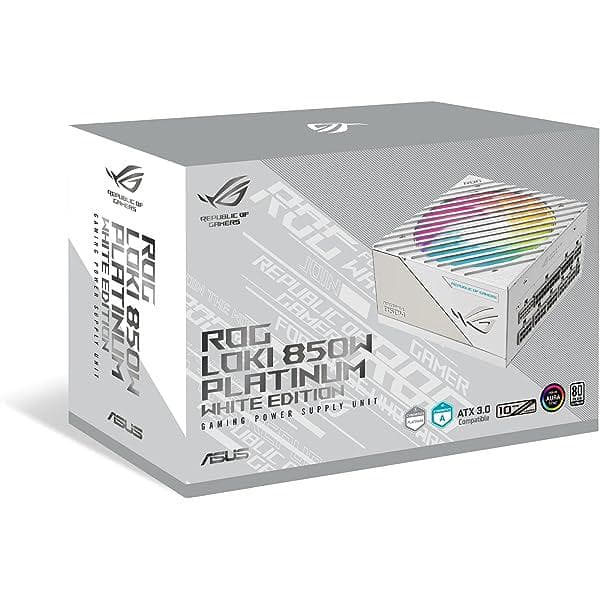 ASUS ROG LOKI SFX-L 850W 80+Platinum Fully Modular White Edition Vit