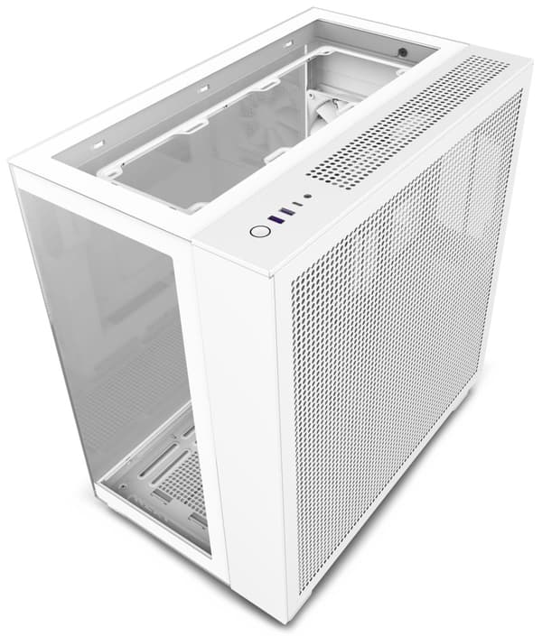 Case|NZXT|H9 Elite|MidiTower|Case product features Transparent panel|Not included|ATX|MicroATX|MiniITX|Colour White|CM-H91EW-01