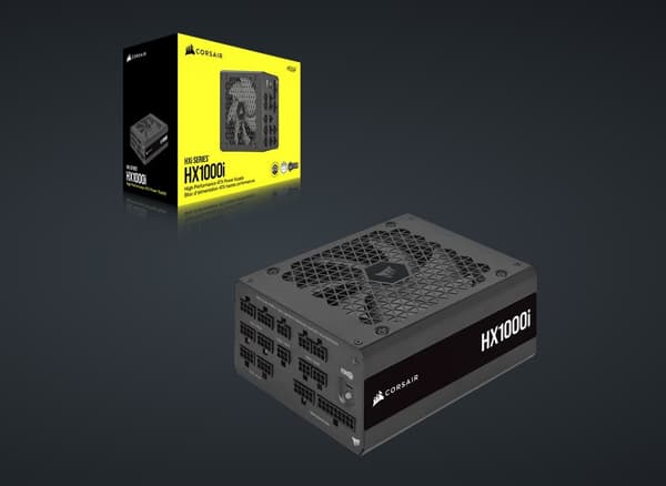 CORSAIR HXi Series 2023 HX1000i 1000 Watt 80 PLUS Platinum C14 Version PSU