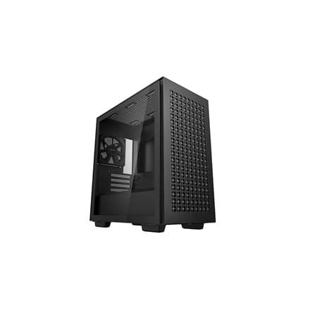 Deepcool | CH370 | Side window | Black | Micro ATX | Power supply included No | ATX PS2 Sort