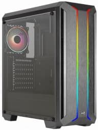 Aerocool PGS Skyline-A-BK-v1 Case ARGB Svart
