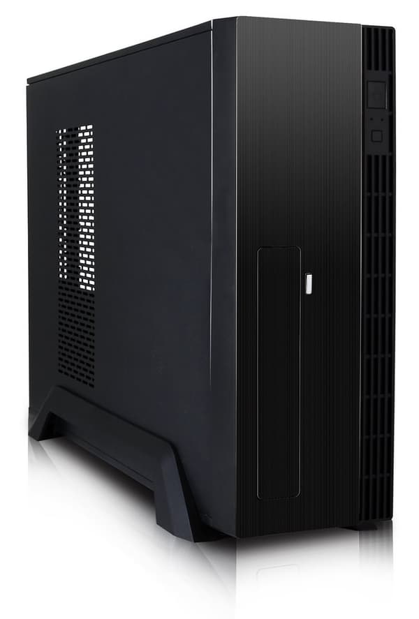 CARCASE Chieftec, "Uni" mini tower Black, M-ATX desktop, Slimline, sursa 450W, "UE-02B-450BFX"