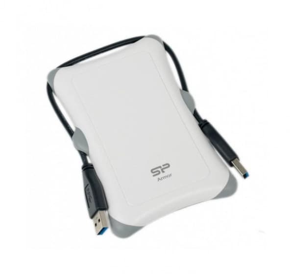 SILICON POWER External HDD Armor A30 2.5inch 2TB USB 3.0 Anti-shock White