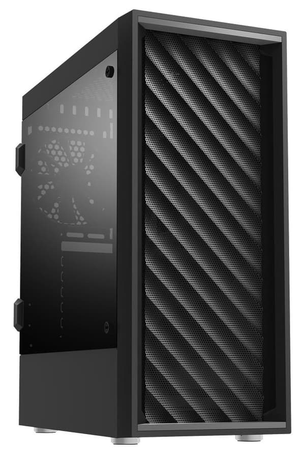 Obudowa PC  T7 ATX Mid Tower Acrylic Side Panel musta
