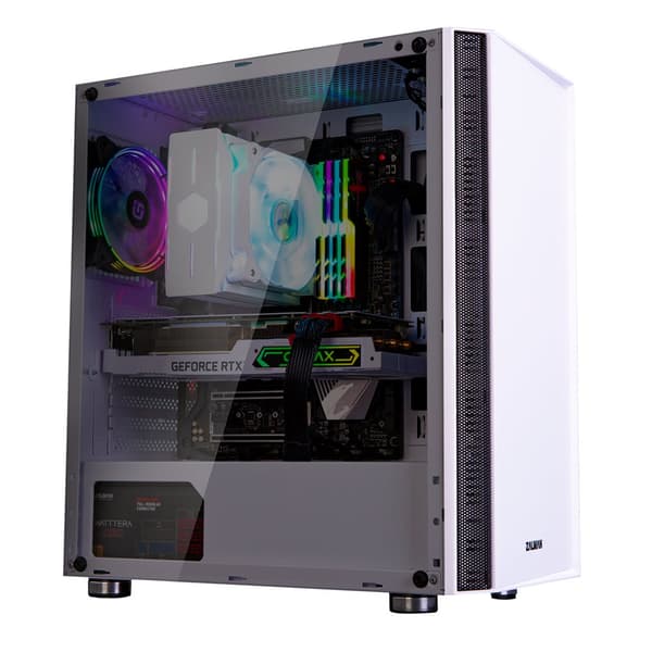 Obudowa R2 ATX Mid Tower PC Case 120mm fan Biała