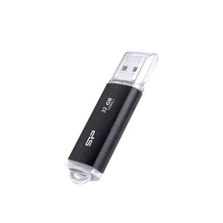 USB stick SILICON POWER Blaze B02, 32GB, USB 3.2 Gen 1, Black