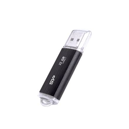 USB stick SILICON POWER Blaze B02, 32GB, USB 3.2 Gen 1, Black