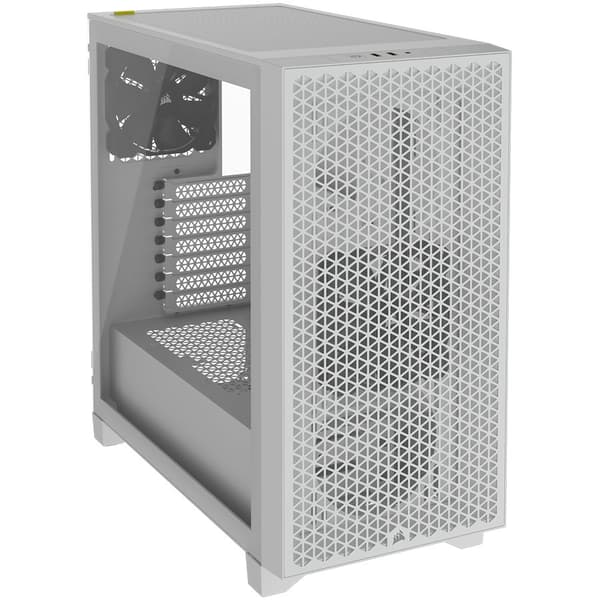 Corsair | Tempered Glass PC Case | 3000D | White | Mid-Tower | Power supply included No | ATX