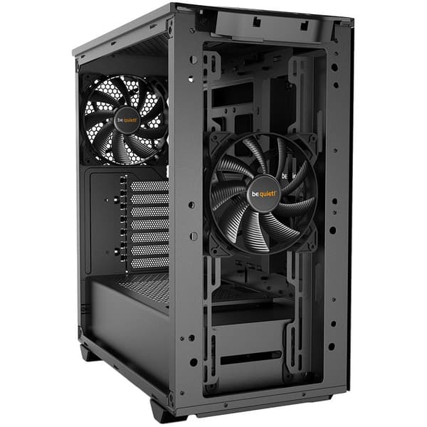 CARCASA be quiet! "PURE BASE 500", Middle Tower, ATX, fara sursa, 3xfan, USB 3.2 gen 1 x 2, audio+mic, PSU shroud, 7 sloturi expansiune, iluminare , n