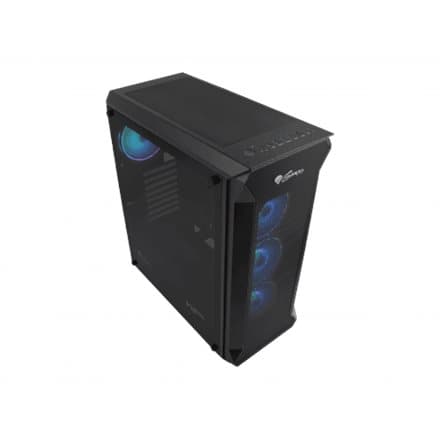 GENESIS Irid 505 ARGB Midi Tower Black, Transparent