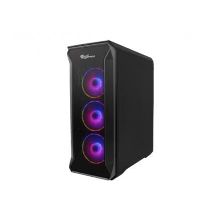 GENESIS Irid 505 ARGB Midi Tower Black, Transparent