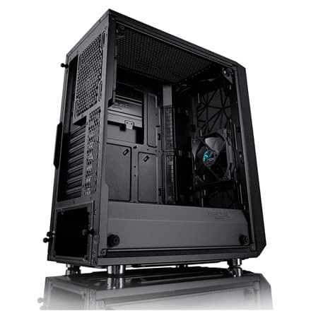 Meshify C Blackout Tempered Glass 2.5'/3.5' drive capacity  uATX/ATX/ITX