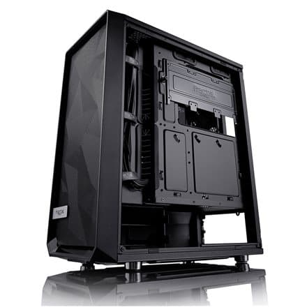 Meshify C Blackout Tempered Glass 2.5'/3.5' drive capacity  uATX/ATX/ITX