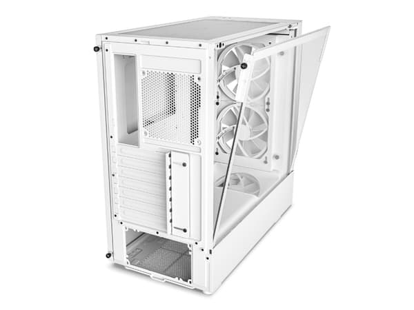 NZXT H5 Elite RGB Midi-Tower - white