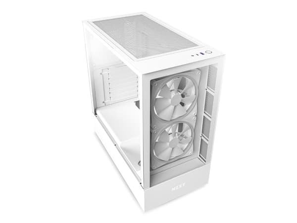 NZXT H5 Elite RGB Midi-Tower - white