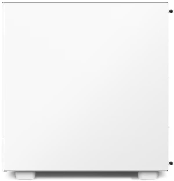 Case NZXT H5 Flow RGB Matte White, Mid-Tower