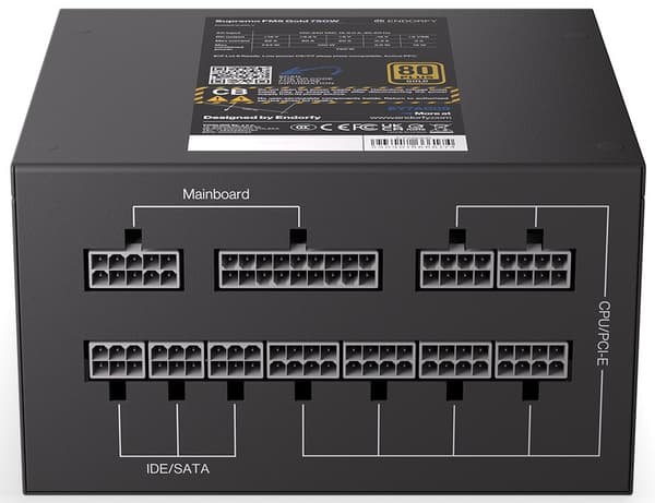 Power Supply Endorfy Supremo FM5 750W 80+ Gold - Fully Modular