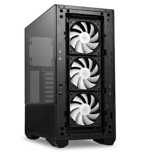 Lian Li Lancool II Mesh RGB Midi Tower Black, Transparent