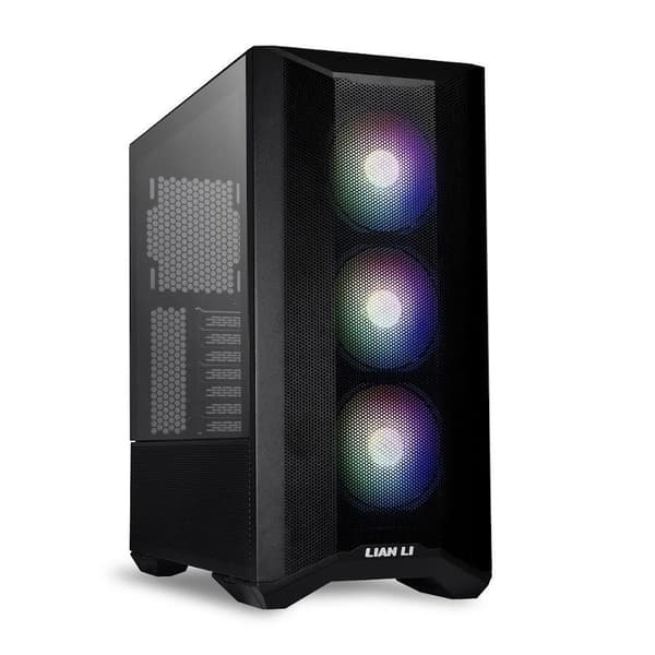 Lian Li Lancool II Mesh RGB Midi Tower Black, Transparent