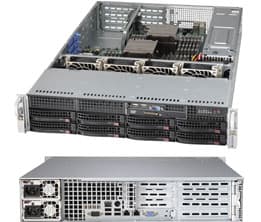 Supermicro 825TQC-R802WB Rack Black 800 W