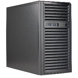 Supermicro CSE-731I-404B computer case Mini Tower Black 400 W Sort