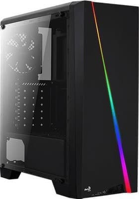 Aerocool Computer Case Cylon Midi Tower Black Sort