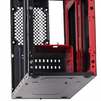 Akyga AK13BK computer case Micro Tower Black Sort