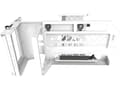 Miniatyrbilde 3 av 4: Cooler Master Vertical GPU Holder kit V3 White