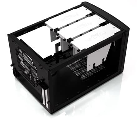 Fractal Design | NODE 304 | 2 - USB 3.0 (Internal 3.0 to 2.0 adapter included)1 - 3.5mm audio in (microphone)1 - 3.5mm audio out (headphone)Power butt