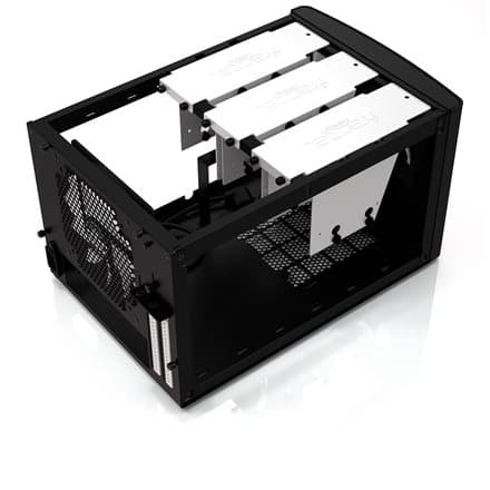 Fractal Design | NODE 304 | 2 - USB 3.0 (Internal 3.0 to 2.0 adapter included)1 - 3.5mm audio in (microphone)1 - 3.5mm audio out (headphone)Power butt