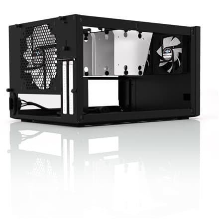 Fractal Design | NODE 304 | 2 - USB 3.0 (Internal 3.0 to 2.0 adapter included)1 - 3.5mm audio in (microphone)1 - 3.5mm audio out (headphone)Power butt