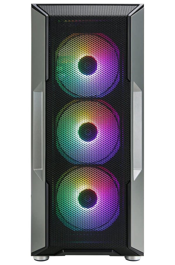 Obudowa I3 Neo ATX Mid Tower RGB 4xwentylator, czarna