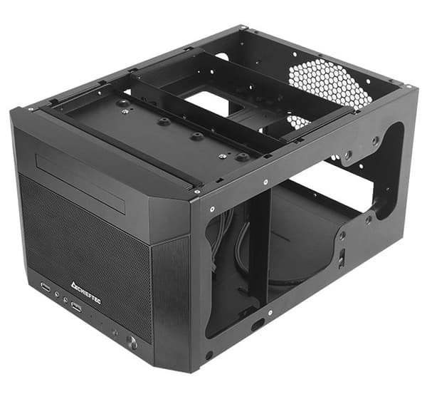Chieftec CN-01B-OP computer case Cube Black musta