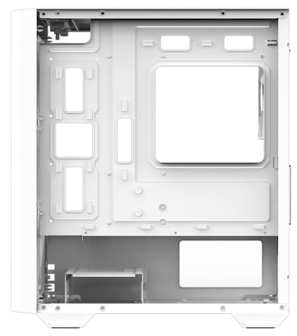 Obudowa M4 WHITE mATX Mini Tower 4 Fans ARGB