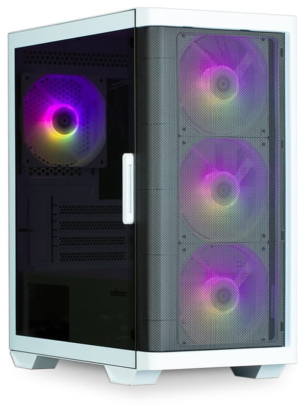 Obudowa M4 WHITE mATX Mini Tower 4 Fans ARGB