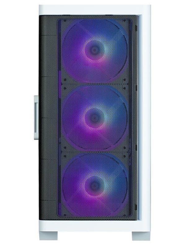 Obudowa M4 WHITE mATX Mini Tower 4 Fans ARGB Svart, Vit