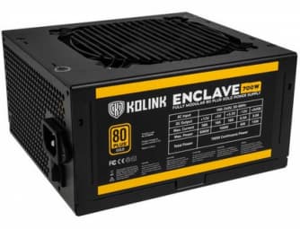 Kolink Enclave power supply unit 700 W 20+4 pin ATX ATX Black Sort