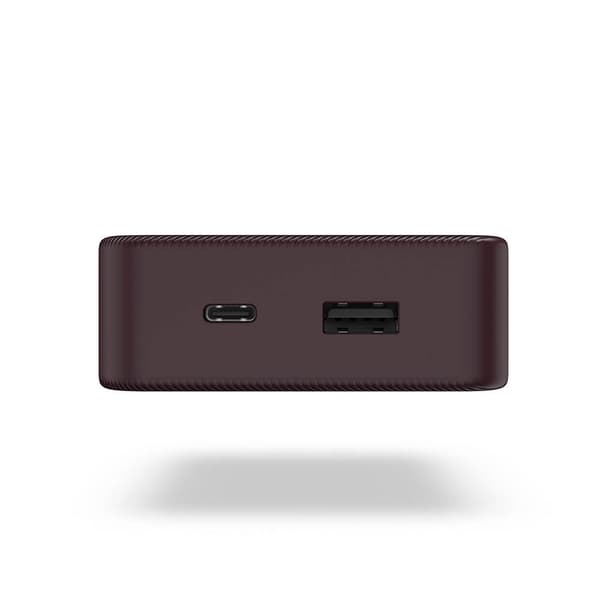 Powerbank Colour 20 20000mAh USB-C+USB-A Plum