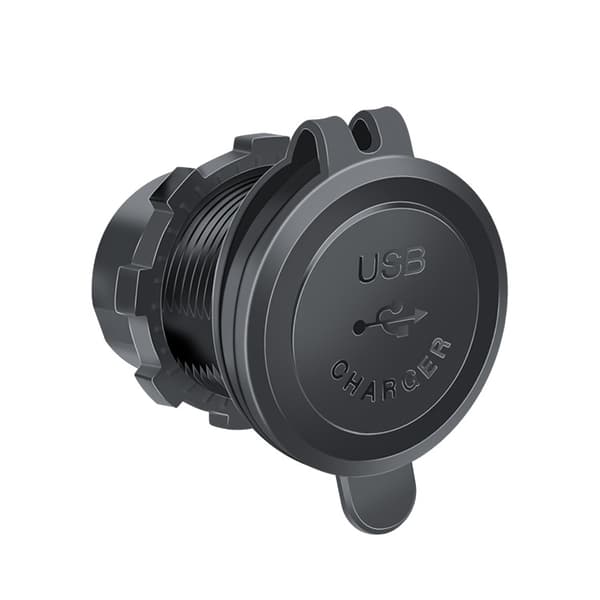 INF QC3.0 Single USB Blue LED Billaddare Adapter