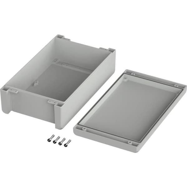 Bopla BA-S 281709 F Bocube Alu Gehäuse 7035 00166335 Universalhus 299 x 173 x 90 ljusgrå aluminium (RAL 7035) 1