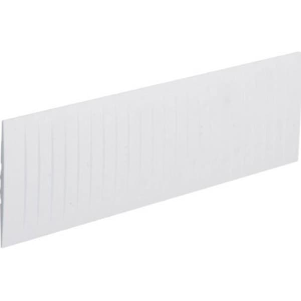 TäcklistHager ZZ35S rent vit (RAL 9010)1 st.
