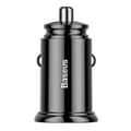 Miniatyrbilde 2 av 11: Ładowarka samochodowa Baseus Circular PD QC4.0+ 5A 30W (czarna)