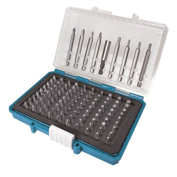 Bitset - Makita - P-81050 - 99 delar - I förpackning - Precisionverktyg